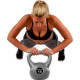 Гиря Movit Kettlebell Dumbbells сіра - 14 кг