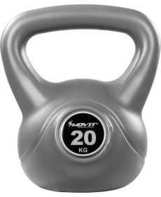 Гиря Movit Kettlebell Dumbbell сіра - 20 кг