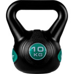 Гиря Movit Kettlebell - 10 кг, чорний / гас