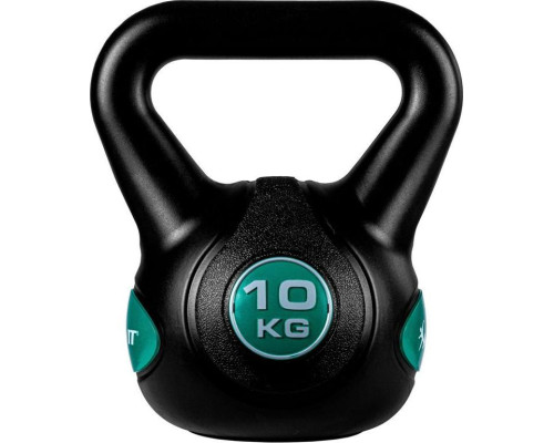 Гиря Movit Kettlebell - 10 кг, чорний / гас