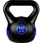 Гиря Movit Kettlebell - 12 кг, чорний / темно-синій