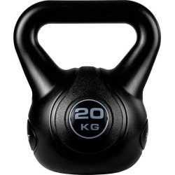 Гиря Movit Kettlebell - 20 кг, чорний