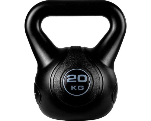 Гиря Movit Kettlebell - 20 кг, чорний