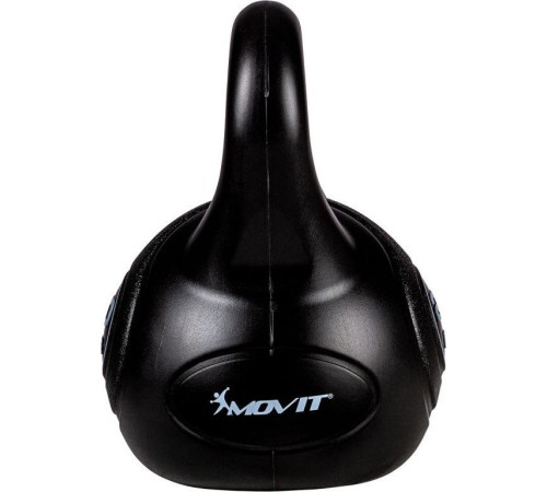 Гиря Movit Kettlebell - 20 кг, чорний