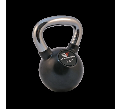 Гиря прогумована 14 кг Bauerfitness AC-1255 Гиря прогумована 14 кг Bauerfitness AC-1255