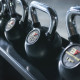 Гиря прогумована 14 кг Bauerfitness AC-1255
