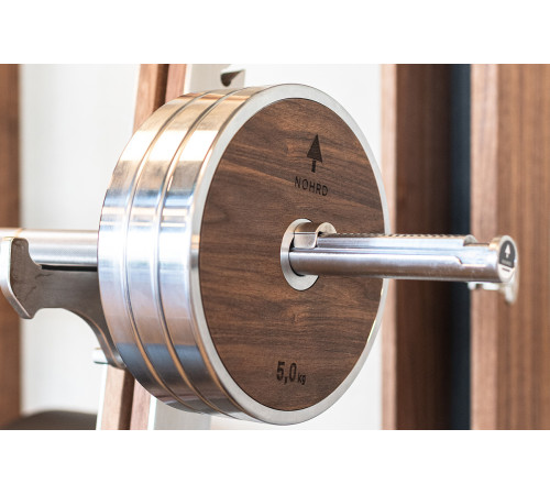 Тренувальна стійка NOHRD SquatRack Classic Walnut