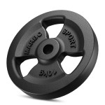 Диск металевий Tri Grips weight plate 10 кг with 31 мм bore - Marbo Sport