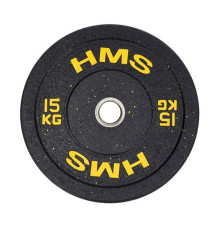 Вагова плита HTBR15 15 KG HMS (yellow) - чорно-жовта/15 кг 