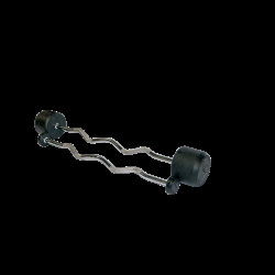 Ламана штанга з прогумованим вантажем 50 кг Bauerfitness AC-12310