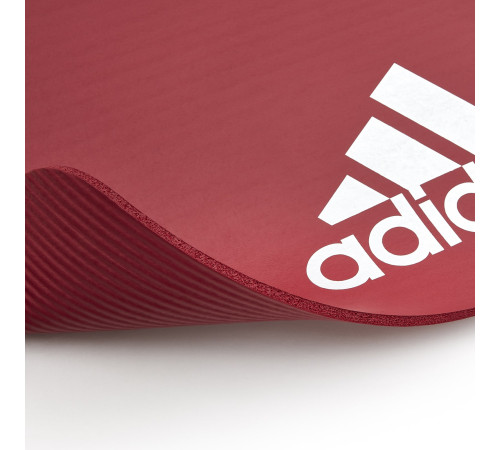 Тренувальний килимок 7 мм червоний Adidas ADMT-11014RD