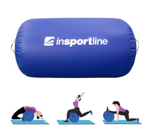 Надувний ролик для тренувань inSPORTline Airroll 120x70 см Надувний ролик для тренувань inSPORTline Airroll 120x70 см