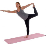 Килимок для фітнесу Pure2Improve TPE YOGA MAT 173x58x0.6см рожевий