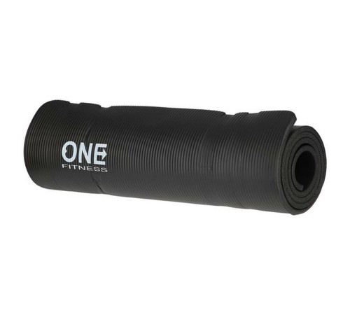 Килимок для йоги YM30 ONE FITNESS - чорний Килимок для йоги YM30 ONE FITNESS - чорний