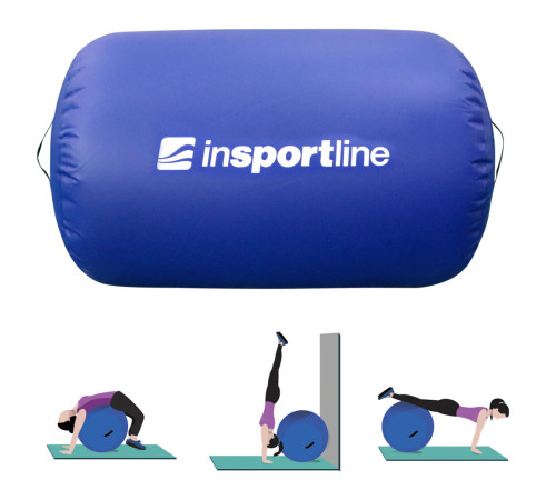 Надувний ролик для тренувань inSPORTline Airroll 120x90 см Надувний ролик для тренувань inSPORTline Airroll 120x90 см