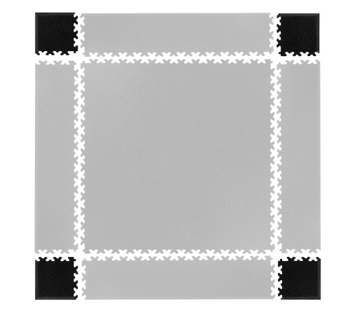 Куточки для килима для обладнання inSPORTline Simple Black – 4 шт. Куточки для килима для обладнання inSPORTline Simple Black – 4 шт.