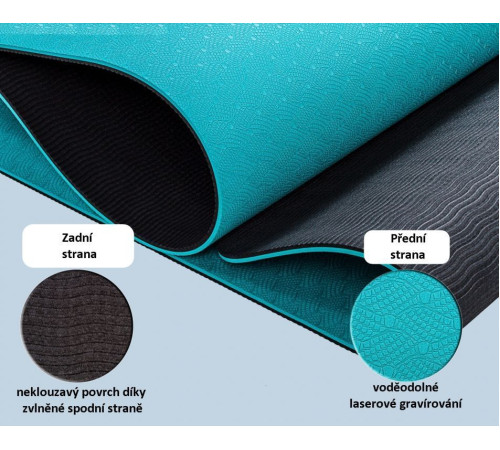 Тренажерний килимок Movit Yoga, 190 х 60 см Тренажерний килимок Movit Yoga, 190 х 60 см