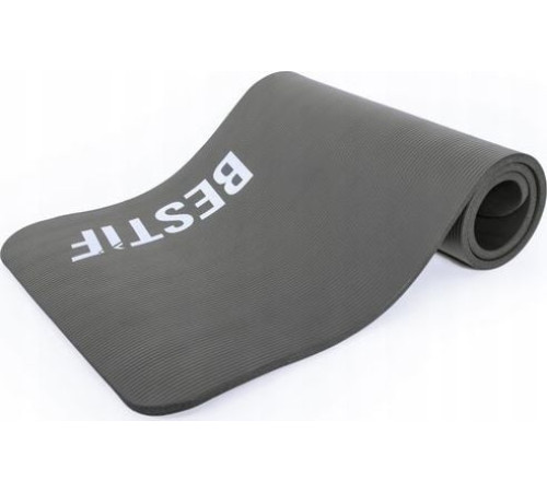 Фітнес-килимок Bestif BM001 180 cm x 60 cm x 1 cm - сірий Фітнес-килимок Bestif BM001 180 cm x 60 cm x 1 cm - сірий