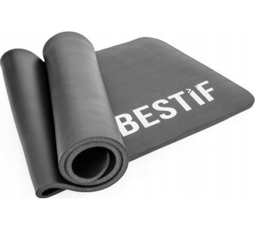 Фітнес-килимок Bestif BM001 180 cm x 60 cm x 1 cm - сірий Фітнес-килимок Bestif BM001 180 cm x 60 cm x 1 cm - сірий