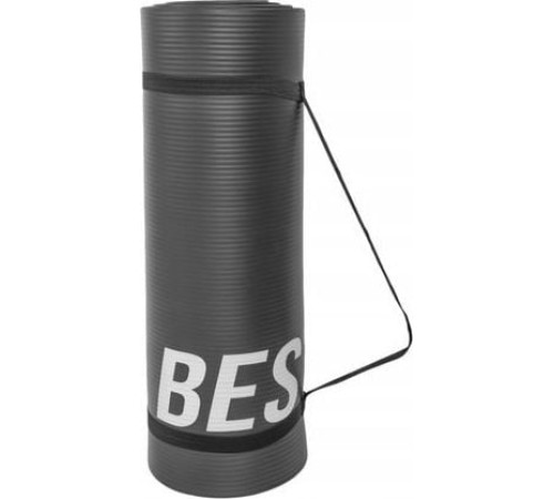 Фітнес-килимок Bestif BM001 180 cm x 60 cm x 1 cm - сірий Фітнес-килимок Bestif BM001 180 cm x 60 cm x 1 cm - сірий