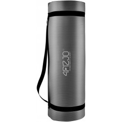 Килимок для йоги та фітнесу 4fizjo NBR 1CM - чорний 
