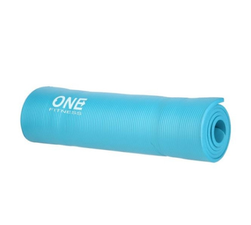 Килимок для йоги YM30 ONE FITNESS – блакитний Килимок для йоги YM30 ONE FITNESS – блакитний