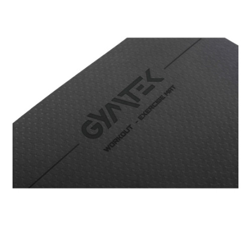 Килимок (мат) для фітнесу та йоги Gymtek Premium ТРЕ 0,5 см чорний Килимок (мат) для фітнесу та йоги Gymtek Premium ТРЕ 0,5 см чорний