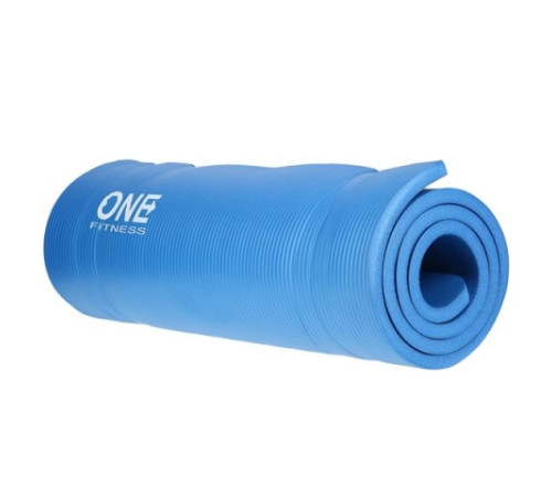 Килимок для йоги YM40 ONE FITNESS – синій Килимок для йоги YM40 ONE FITNESS – синій