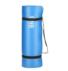 Килимок для йоги YM40 ONE FITNESS – синій 