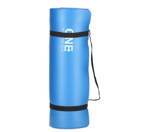 Килимок для йоги YM40 ONE FITNESS – синій Килимок для йоги YM40 ONE FITNESS – синій
