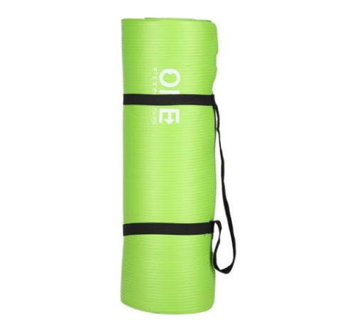 Килимок для йоги YM40 ONE FITNESS – салатовий Килимок для йоги YM40 ONE FITNESS – салатовий