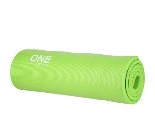 Килимок для йоги YM40 ONE FITNESS – салатовий Килимок для йоги YM40 ONE FITNESS – салатовий