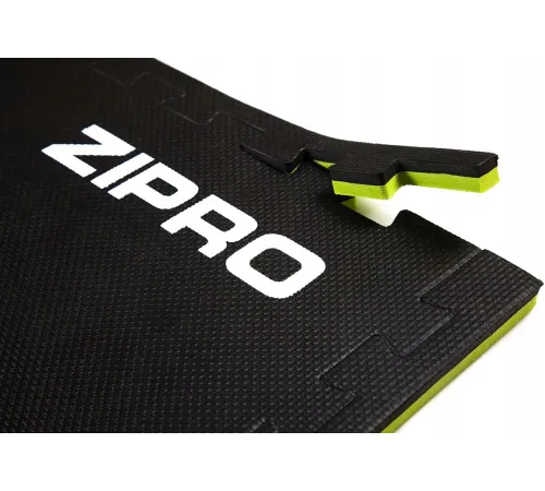 Захисний килимок-пазл Zipro 20mm - чорно-зелений Захисний килимок-пазл Zipro 20mm - чорно-зелений