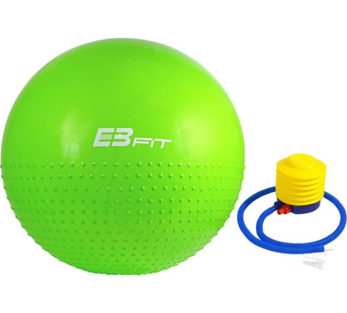 Масажний гімнастичний м'яч Eb Fit Half Fit 65cm - салатовий Масажний гімнастичний м'яч Eb Fit Half Fit 65cm - салатовий