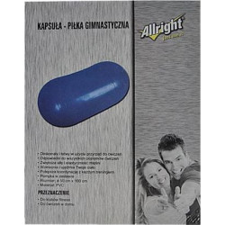 Гімнастичний м'яч Allright Kapsuła 50cm - капсула/синій 