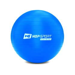 Фітбол Hop-Sport 45 см блакитний + насос 2020