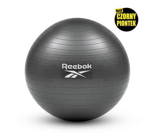 Гімнастичний м'яч Reebok 55 CM RAB-12015BK темно-сірий