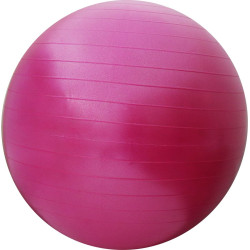SportVida Piłka gimnastyczna pompka różowa 65cm
