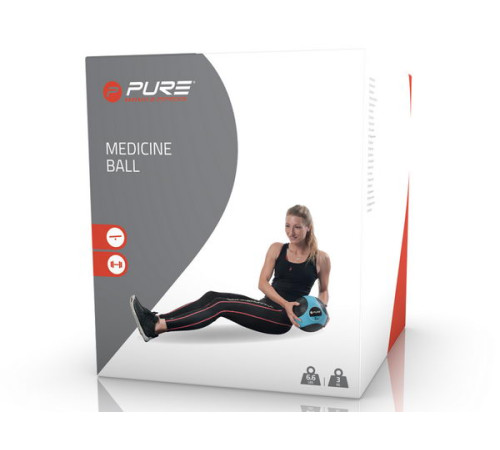 М'яч медичний Pure2Improve 3 кг MEDICINE BALL