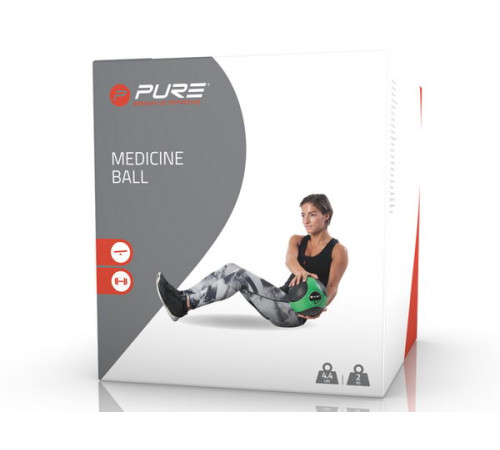 М'яч медичний Pure2Improve 2 кг MEDICINE BALL