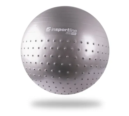 М'яч гімнастичний inSPORTline Relax Ball 75 см - сірий