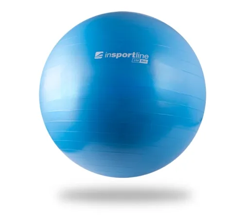 М'яч гімнастичний для занять фітнесом inSPORTline Lite Ball 55 см - Синій