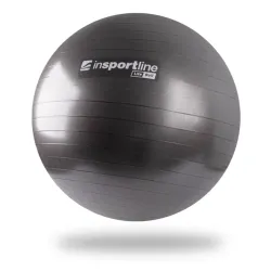 М'яч гімнастичний для занять фітнесом inSPORTline Lite Ball 75 см - Чорний