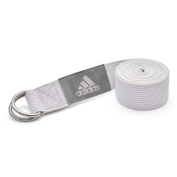 Ремінь для йоги 2,5 M ADIDAS ADYG-20200CW білий