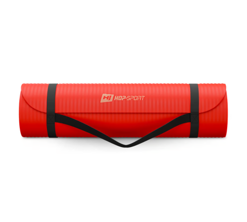 Коврик для йоги Hop-Sport HS-NB010GM NBR 1см яскраво-червоний Коврик для йоги Hop-Sport HS-NB010GM NBR 1см яскраво-червоний