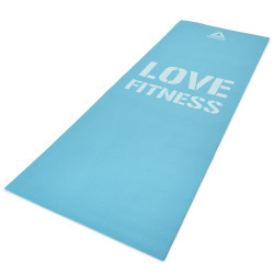 Килимок для фітнесу Reebok Love Fitness RAMT-11024BLL, блакитний