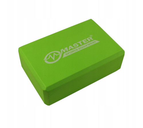Блок для йоги MASTER Green 23 x 15 x 7,5 см Блок для йоги MASTER Green 23 x 15 x 7,5 см