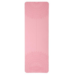Килимок для йоги YM10 TPE LIGHT PINK HMS