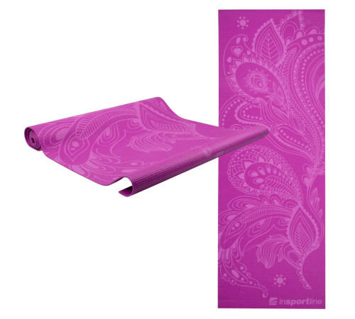 Килимок для йоги inSPORTline Spirit 172x61x0,3 cm - фіолетовий Килимок для йоги inSPORTline Spirit 172x61x0,3 cm - фіолетовий
