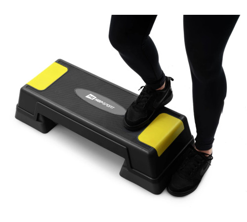 Степ платформа Hop-Sport HS-PP020AS чорно-жовта